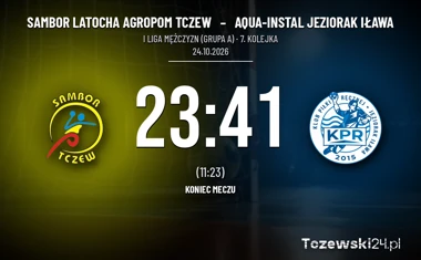 [PIŁKA RĘCZNA] Sambor Latocha Agropom Tczew – Aqua-Instal Jeziorak Iława 23:41 w I Lidze Mężczyzn (Grupa A). Dwanaście bramek straty już w pierwszej połowie