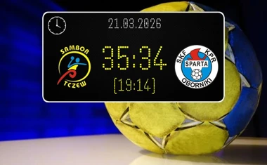 [PIŁKA RĘCZNA] Sambor Latocha Agropom Tczew – SKF KPR Sparta Oborniki 35:34 w I Lidze Mężczyzn (Grupa A) – thriller w Tczewie i cenne punkty gospodarzy