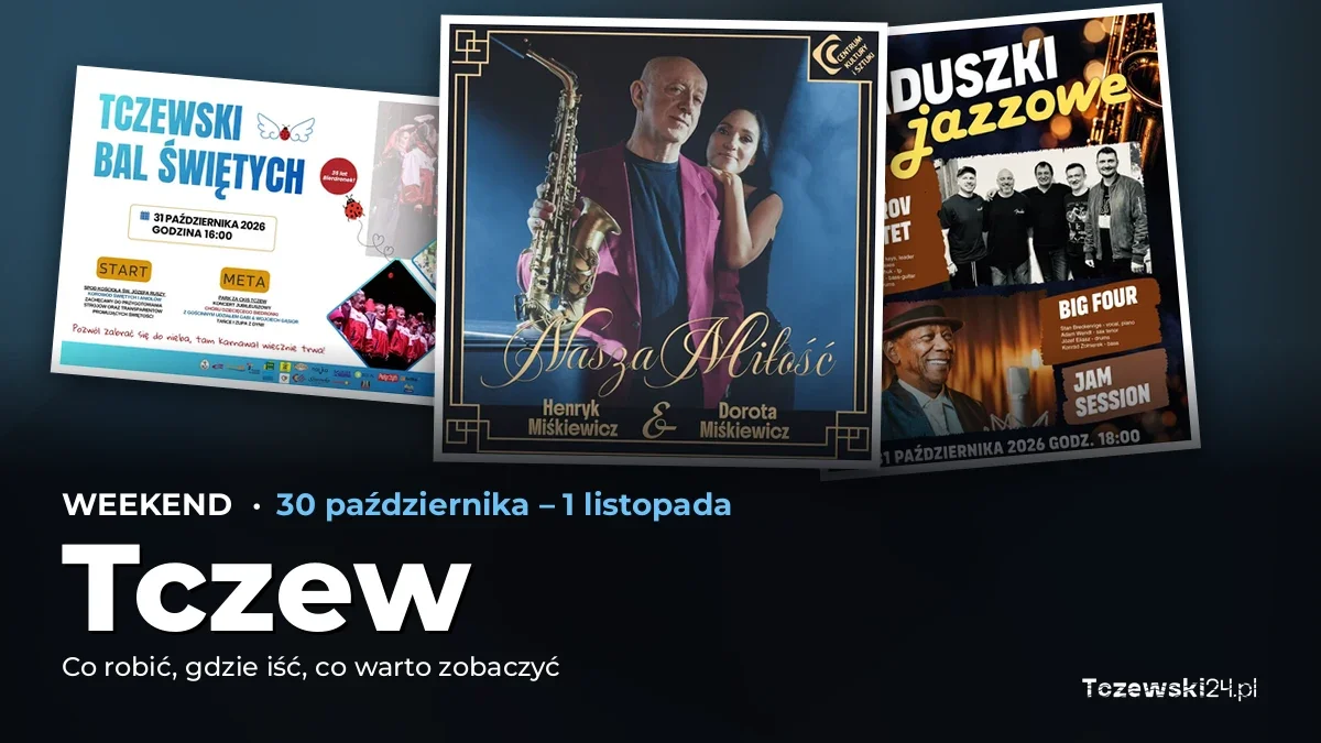 Co robić w weekend w Tczewie? Wydarzenia 30 października – 1 listopada – okładka przeglądu weekendowego