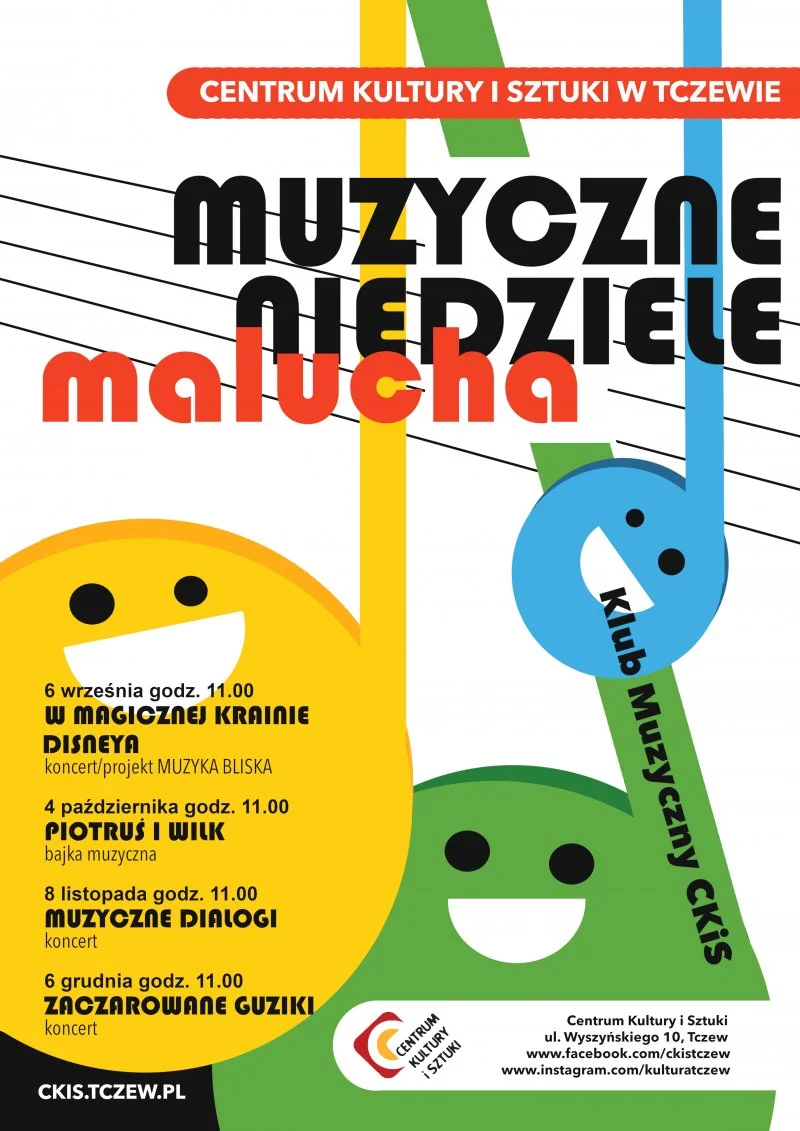 Grafika promocyjna wydarzenia Bajka muzyczna „Piotruś i wilk”