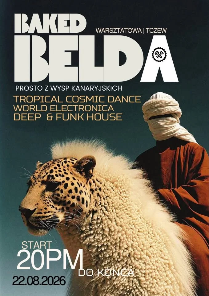 Grafika promocyjna wydarzenia Lets dance by Baked Belda w Tczewie