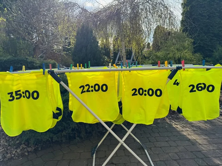 Grafika promocyjna wydarzenia parkrun Tczew: bieg z pacemakerami (ostatnia sobota miesiąca)