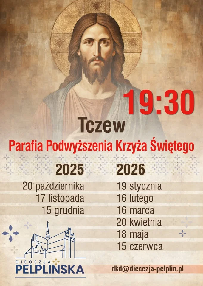 Grafika promocyjna wydarzenia Piąta katecheza - Tczew: spotkania o Eucharystii (sezon 2)