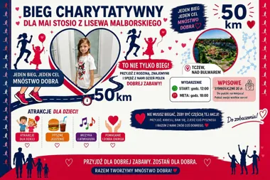 Akcja charytatywna dla Mai – bieg i pomoc