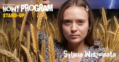Grafika promocyjna wydarzenia Sylwia Wiszowata w Tczewie: stand-up „Nowy Program” w Warsztatowej
