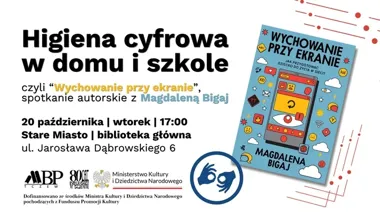 Ekran pod kontrolą - Tczewska biblioteka zaprasza na ważną rozmowę