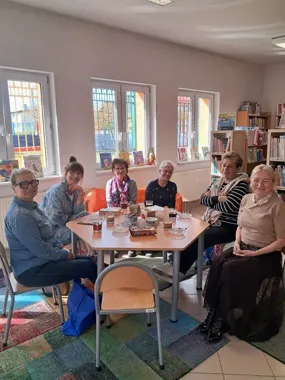 Grochola, emocje i rozmowy do zapamiętania - tczewski klub znów czytał