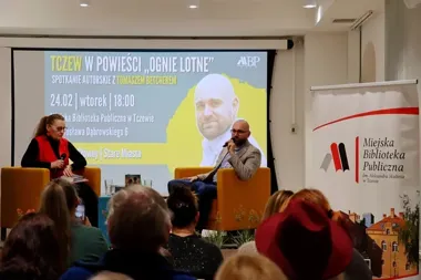 Tomasz Betcher rozpalił bibliotekę - Ognie lotne i Tczew w ogniu