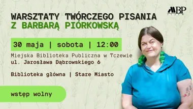 W tczewskiej bibliotece rozkwitnie pisanie z Barbarą Piórkowską
