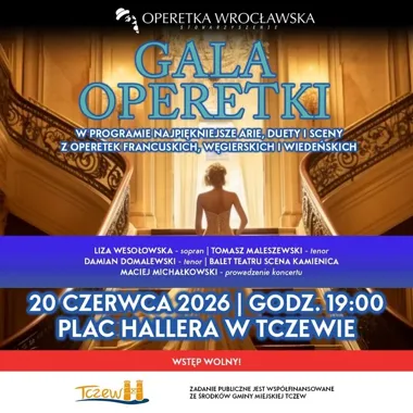 Gala Operetki na Placu Hallera - kiedy melodia zabrzmi w tczewskim powietrzu
