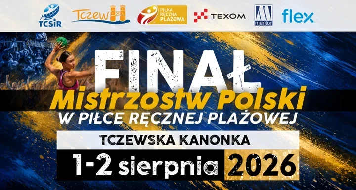 Na Kanonce odbędzie się finał mistrzostw Polski w piłce ręcznej plażowej
