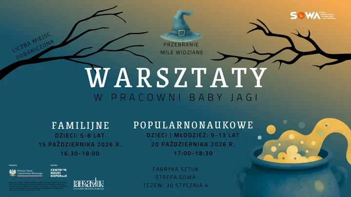 Naukowe czary w Tczewie. Miejsca na warsztaty są ograniczone