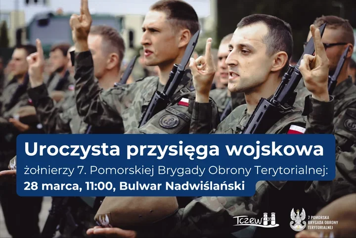 Bulwar Nadwiślański stanie się sceną przysięgi i wojskowego pożegnania