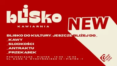 Kawiarnia Blisko pojawi się w CKiS. Kawa i domowe ciasto na poziomie -1
