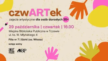 Dorośli 35+ spotkają się przy sztuce. Biblioteka zaprasza na czwARTek