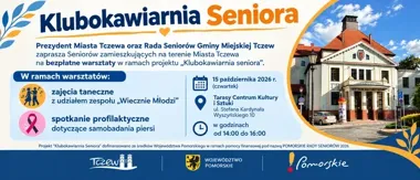 Bezpłatne warsztaty dla seniorów w Tczewie. Będzie taniec i profilaktyka