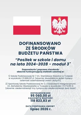 Ponad 95 tys. zł dla dwóch szkolnych stołówek w Tczewie