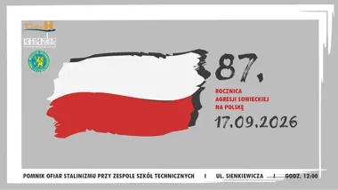 87. rocznica sowieckiej agresji. Uroczystość przy tczewskim pomniku
