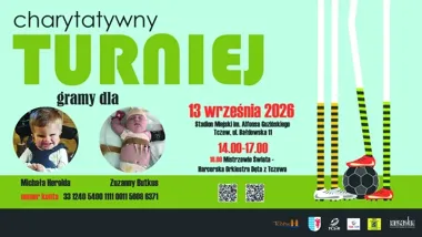 Grafika promocyjna wydarzenia Turniej Charytatywny „Zakończenie Lata z Sercem”