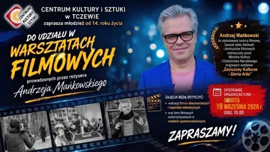 Młodzi filmowcy spotkają się z reżyserem. Warsztaty w Tczewie
