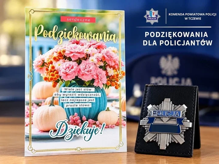 W nocy przyszedł do komendy po pomoc. Kilka dni później wrócił z kartką