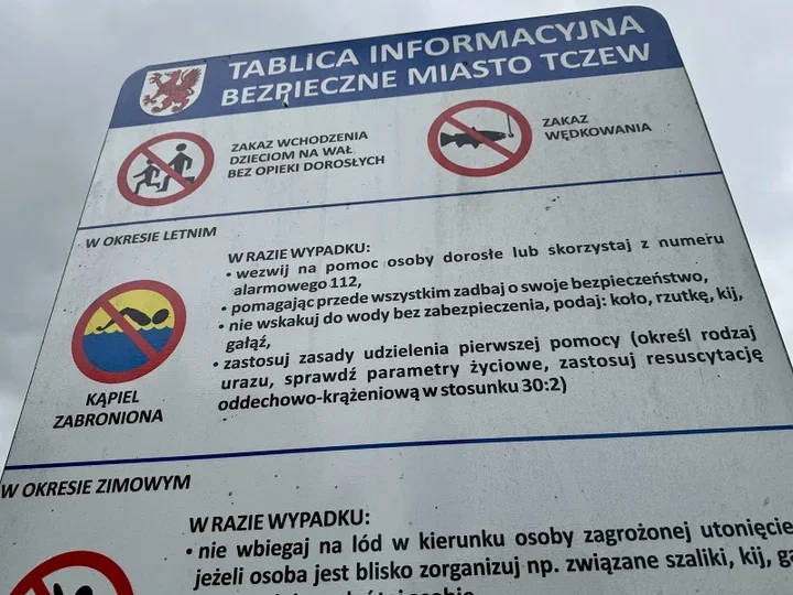Sekundy od tragedii nad wodą - w Tczewie i okolicy brak ratowników
