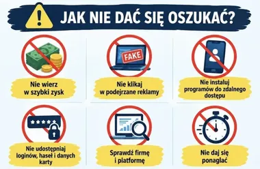 Dwie obietnice zysku z kryptowalut. W Tczewie stracili ponad 22 tysiące