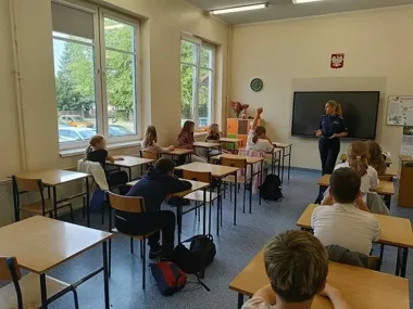 Tczewskie dzieci poznały zasady bezpieczeństwa w szkole i w sieci