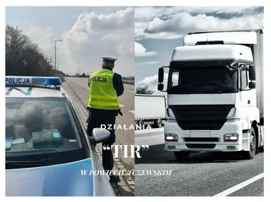 Ciężarówki pod lupą w powiecie tczewskim - policja wyłapała serię naruszeń