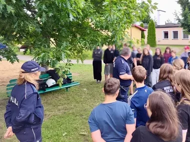 W Tleniu dzieci ćwiczyły samoobronę. Policja ostrzegła też przed hejtem