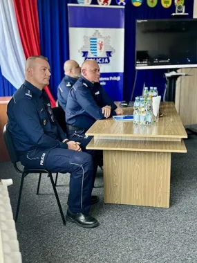 Wysoka delegacja w Tczewie - policja wyznaczyła nowe kierunki działań na 2026