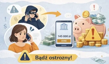 Fałszywy bankowiec wyczyścił konto 47-latki na blisko 145 tysięcy