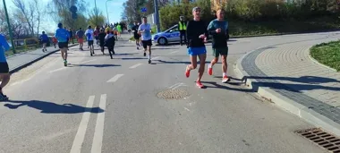 Rekordowy Parkrun w Tczewie - policjanci wbiegli w jubileuszowy tłum