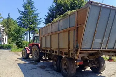 Miał zakaz prowadzenia, a wyjechał ciągnikiem. Wpadł w Pelplinie