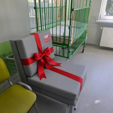 Rodzice zostaną przy dzieciach także w nocy. Darowizna dla pediatrii